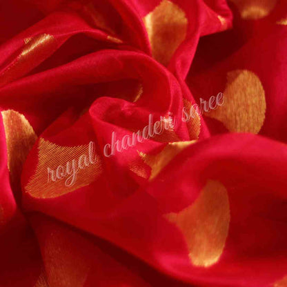 Red Kareena Kapoor Chanderi Silk Cotton Saree